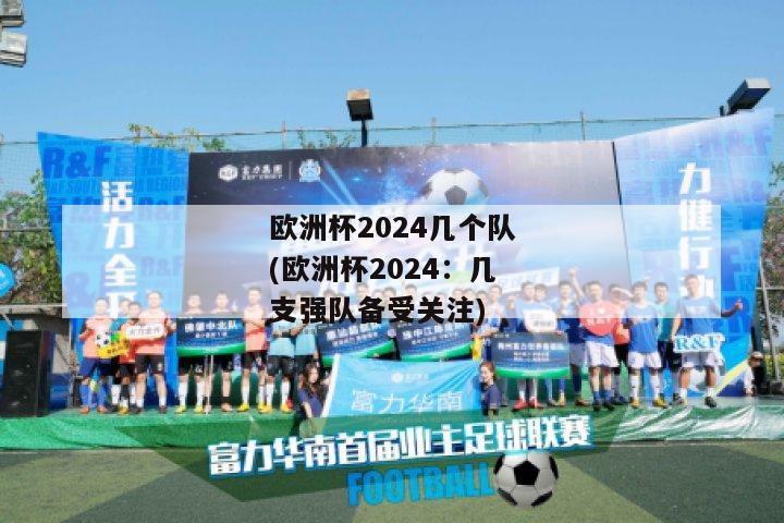 欧洲杯2024几个队(欧洲杯2024：几支强队备受关注)